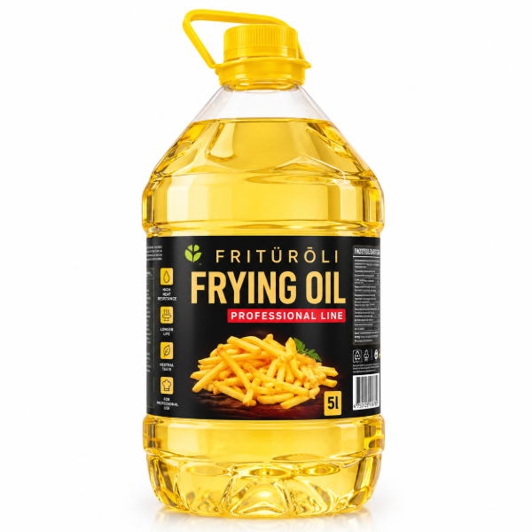 PROFESSIONAL LINE eļļa fritēšanai 5L — eļļa ēdienu pagatavošanai fritierī.