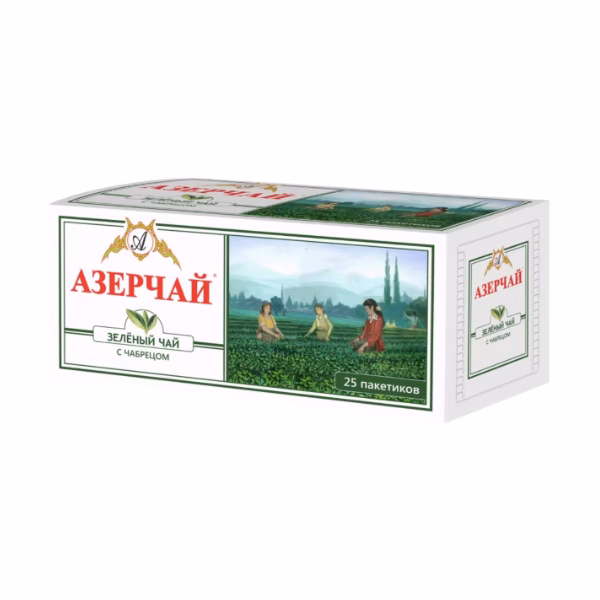 AZERCAY vihreä tee timjamilla pusseissa 50g