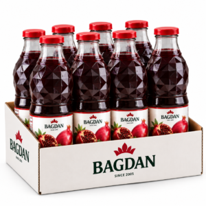 BAGDAN pomegranate juice without added sugar IZDEVĪGĀK - 8 gab. x 1 L