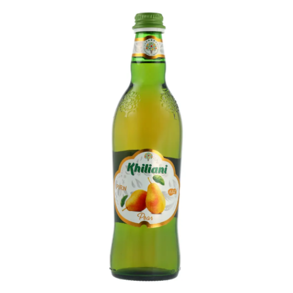 KHILIANI limonāde ar bumbieru garšu 0,5l — atsvaidzinošs dzēriens ar bumbieru garšu.